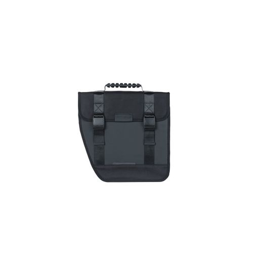 Bolsa trasera izquierda impermeable BASIL "Tour Waterproof Left", 14L, negra