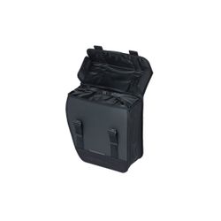 Bolsa trasera izquierda impermeable BASIL "Tour Waterproof Left", 14L, negra