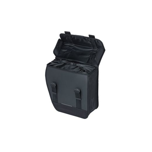Bolsa trasera izquierda impermeable BASIL "Tour Waterproof Left", 14L, negra