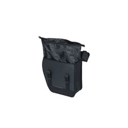 Bolsa trasera izquierda impermeable BASIL "Tour Waterproof Left", 14L, negra