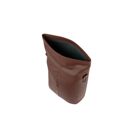 Bolsa trasero BASIL "City Shopper" MIK Studs, 14-16L, marrón