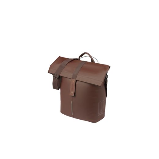 Bolsa trasero BASIL "City Shopper" MIK Studs, 14-16L, marrón