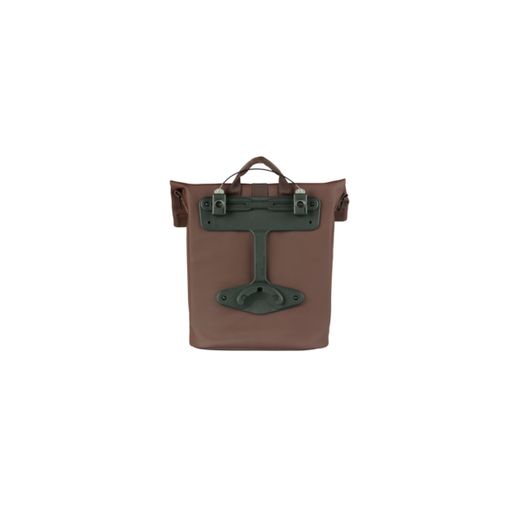 Bolsa trasero BASIL "City Shopper" MIK Studs, 14-16L, marrón