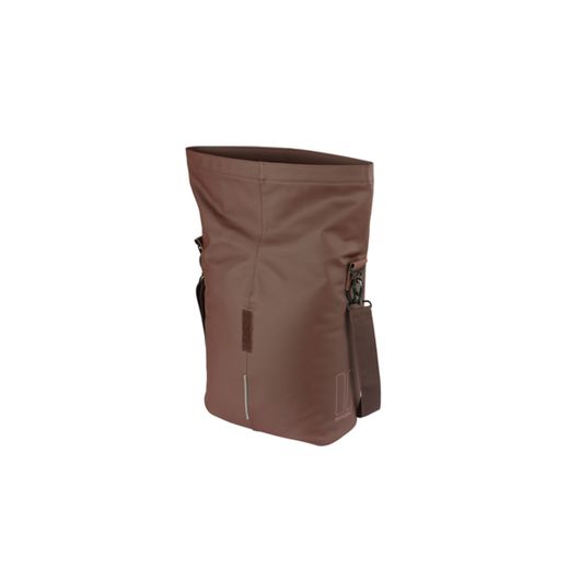Bolsa trasero BASIL "City Shopper" MIK Studs, 14-16L, marrón