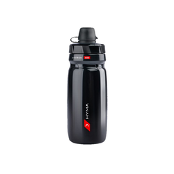 Borraccia HYMA 600 ml con cover protettiva - nero