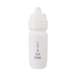 Botella de agua PRO COTTON 750 sin cápsula protectora - blanco