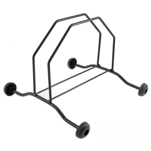 Présentoir de chariot avec roues