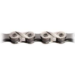 Cadena kmc x-11 114 eslabones 11v cromada/negra