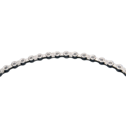 Cadena X8 8S - 114 eslabones, gris plateado