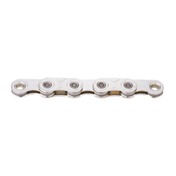 Cadena XFLAT TOP ENCERADA 12-13v  - 126 eslabones, plata, revestimiento de cera