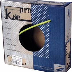 Caja  de 25 metros funda freno con teflon verde