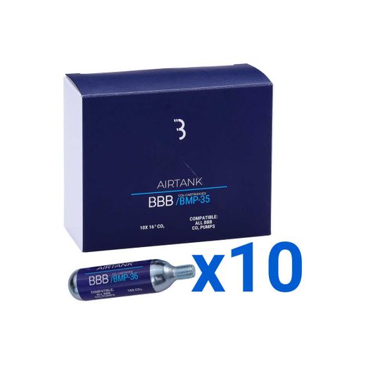 Caja de Cartucho CO2 "AirTanks" (10uds.)