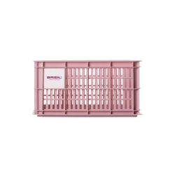 BASIL recycled plastic bicycle crate S, 17.5L, blossom