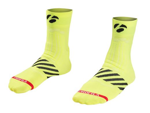 Calcetines bontrager velocis 6 cm m (40-42) amarillo fluor.