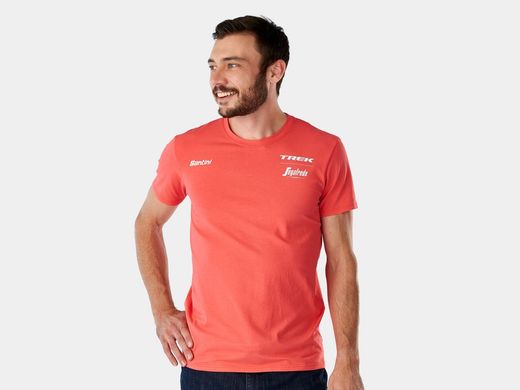 Camiseta santini trek-segafredo l radioactive coral