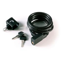 Candado cable espiral gurpil 6 mm - 100 cm con soporte