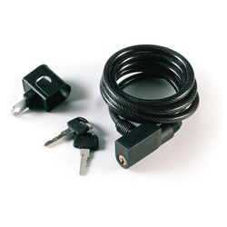 Candado cable espiral gurpil 8 mm - 180 cm con soporte