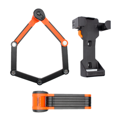 Candado plegable EVOLUTION 790 - negro naranja