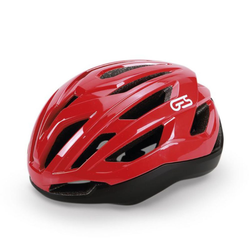 Helmet HUEZ - L (58-62 cm), red/black