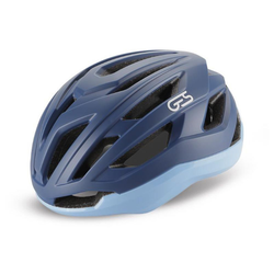 Casco HUEZ - M (54-58 cm), blu/azzurro