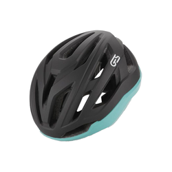 Helmet HUEZ - M (54-58 cm), black/sky blue