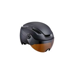 BBB "Indra" helmet with faceshield smoke mirror lens