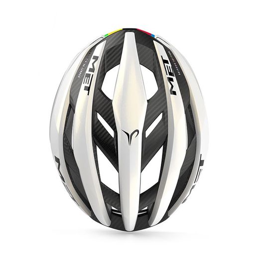 CASCO MET TRENTA 3K CARBON EDICION LIMITADA ARCOIRIS MY26