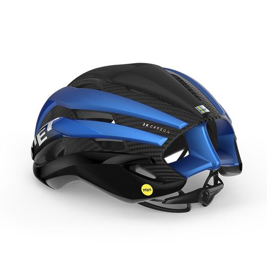 Casco met trenta 3k carbon mips negro/azul