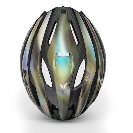 CASQUE MET TRENTA 3K CARBON MIPS VERT DIFFUSÉ MAT