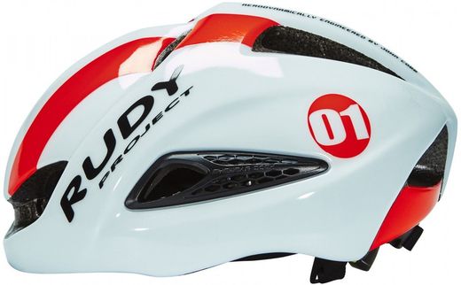 Casco Rudy prokect Boost blanco/rojo