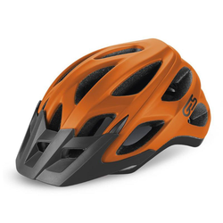 Helmet TRAIL - L (58-62 cm), orange/black