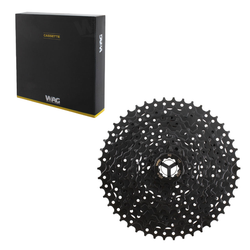 Cassette 10S - 11-46 teeth, black, SH11