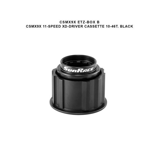 Cassette SUNRACE CSMX9X 11-SPEED XD-DRIVER CASSETTE 10-46T. BLACK
