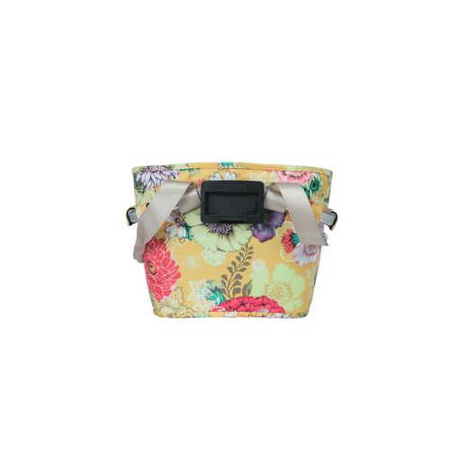 Cesta delantera BASIL "Bloom Field Carry All" KF, 15L, Amarilla
