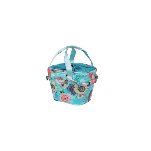 Cesta delantera BASIL "Bloom Field Carry All" KF, 15L, Azul