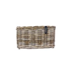 Cesta delantera BASIL "Dax L", gris