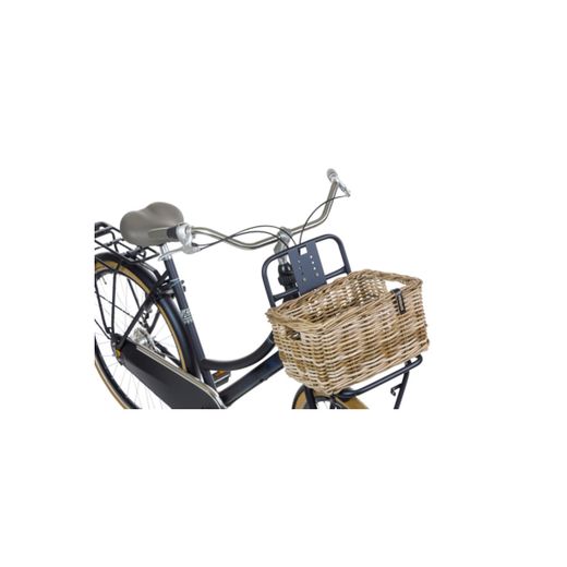 Cesta delantera BASIL "Dax S", gris