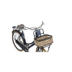 Cesta delantera BASIL "Dijon S", gris/negro