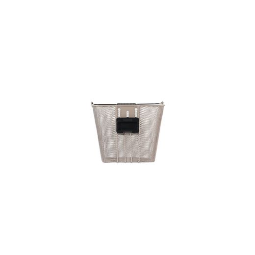 Cesta delantera fija BASIL "Bilbao" KF, nude metalizado