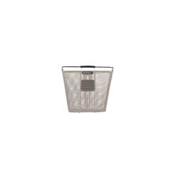 Cesta delantera fija BASIL "Bilbao" KF, nude metalizado