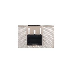 Cesta delantera fija BASIL "Bilbao" KF, nude metalizado