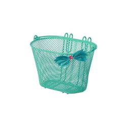 Cesta delantera infantil BASIL "Jasmin Pajarita", verde