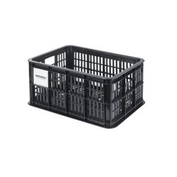 Cesta en plástico reciclado BASIL S, MIK, 17.5L, negra