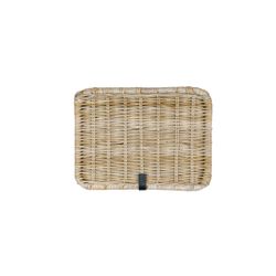 Cesta frontal BASIL "Dax L", con tapa, gris