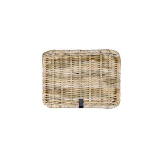 Cesta frontal BASIL "Dax L", con tapa, gris