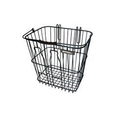 BASIL Bottle rear basket, black
