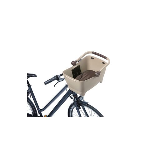 Cesta para perro BASIL "Buddy" KF, 32L, marrón biscotti