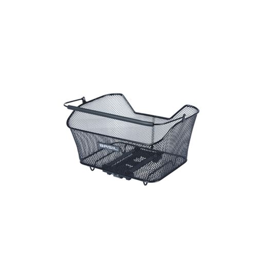 Cesta trasera BASIL "Base M" MIK, negra