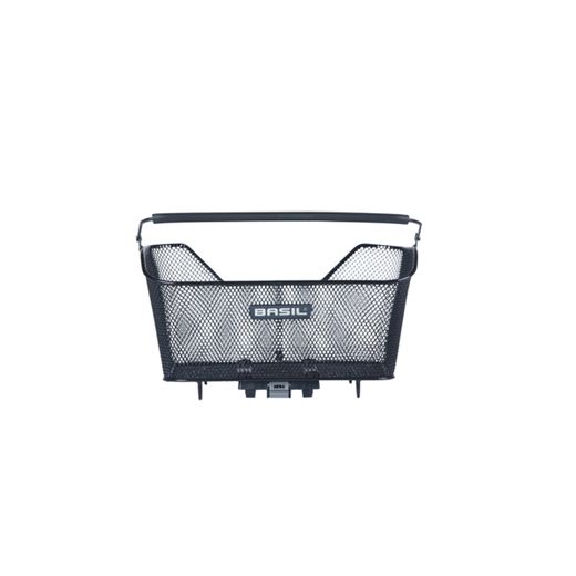 Cesta trasera BASIL "Base M" MIK, negra