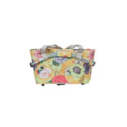 Cestino posteriore BASIL "Bloom Field Carry All" MIK, 22L, giallo